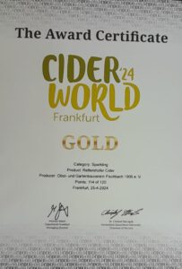 Gold - Cider World 2024