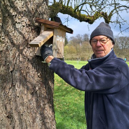 Auch des Gartenschläfers Heim will gepflegt sein