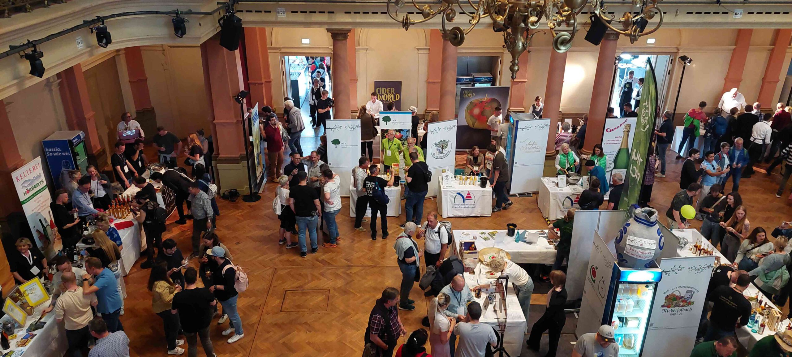 Unser Stand an der Cider World 2025, Fotograf: Jörg Ackermann
