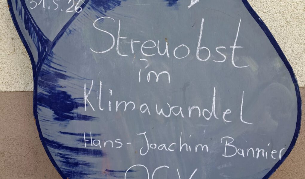 Streuobst im Klimawandel